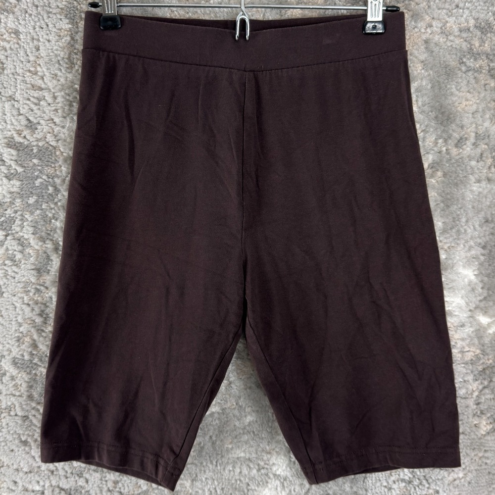 H&M Size S Stretch Minimalist Casual Shorts Brown Pull On